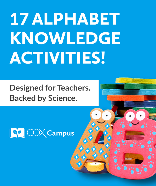 Activities for Teaching Alphabet Knowledge