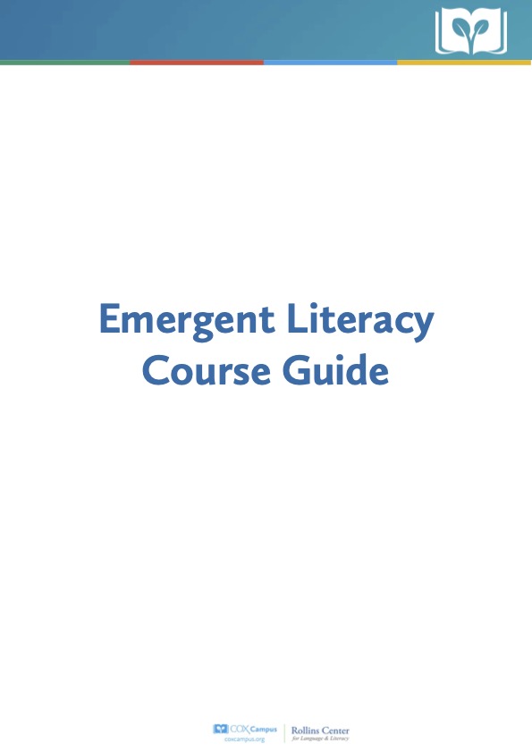 Emergent Literacy Course Guide