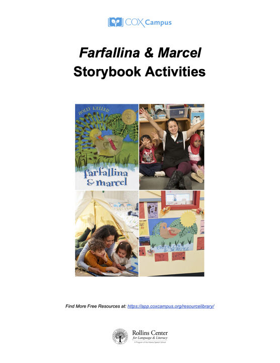 Farfallina & Marcel Storybook Activities Bundle