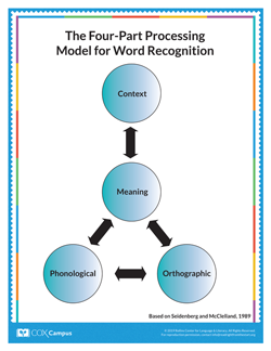 The Four-Part Processing Model for Word Recognition