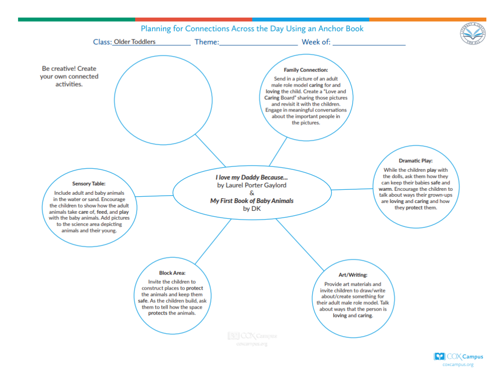 Literacy & Justice: I Love My Daddy Because and DK: My First Book of Baby Animals Bubble Map (Older Toddlers)-Nature and Ecology Themes