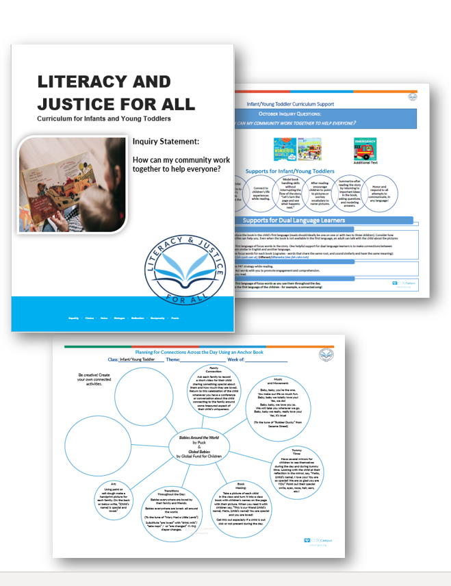 Literacy & Justice Bundle: Community/Community Helpers (Infants and Young Toddlers)