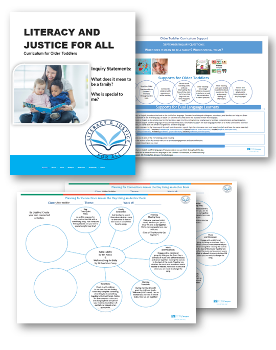 Literacy & Justice Bundle: Family (Older Toddlers)