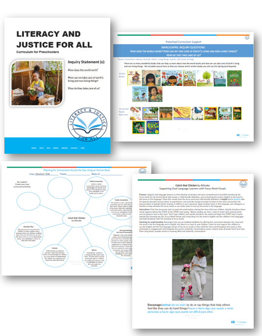 Literacy and Justice Bundle: Nature and Ecology (Preschoolers)