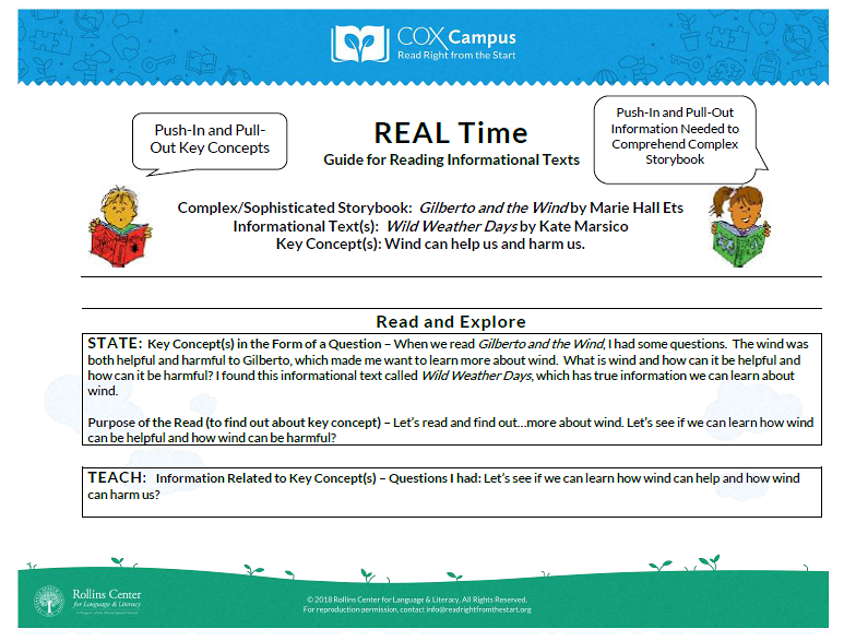 Exploring Wind REAL Time Guide