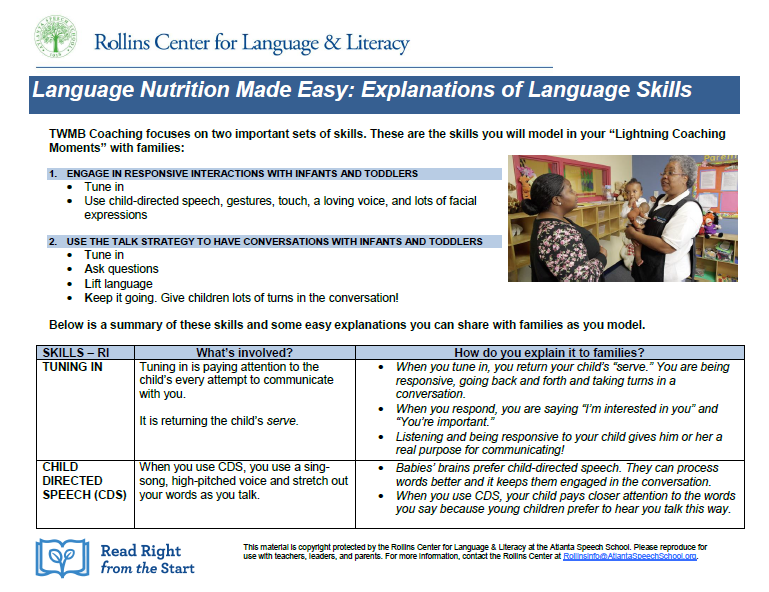 Language Nutrition Made Easy