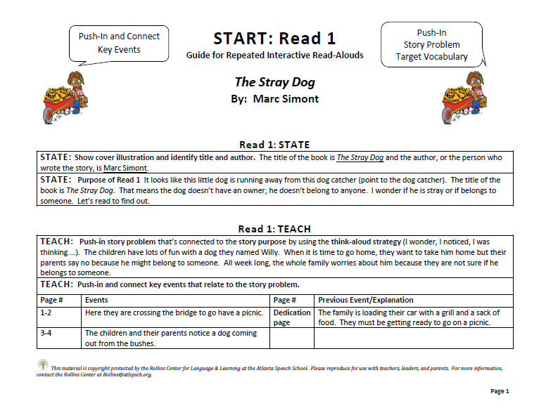 The Stray Dog Story Guide