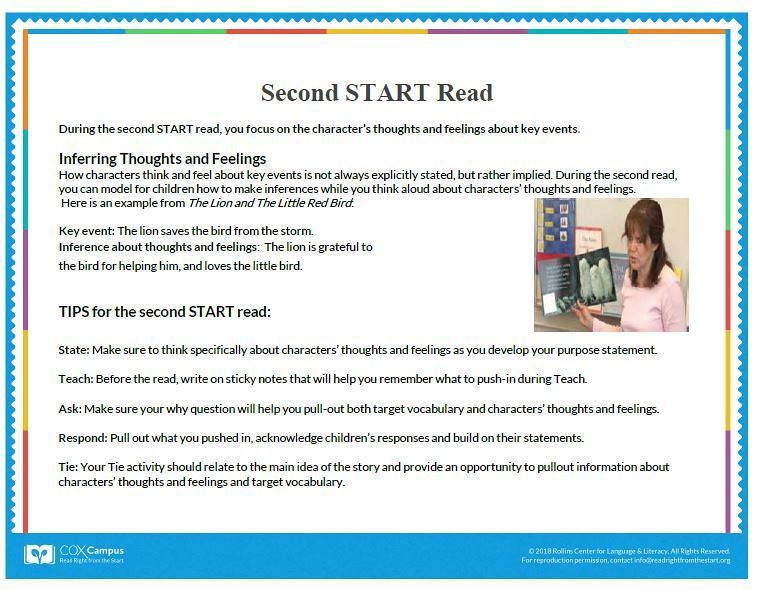 Second START Read Teaching Aid