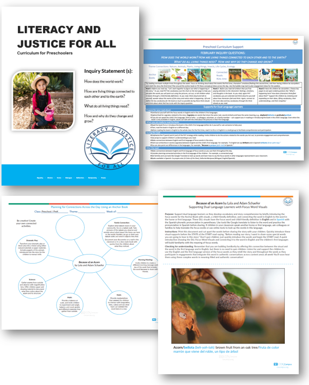 Literacy and Justice Bundle: Living Things and Insects (Preschoolers)