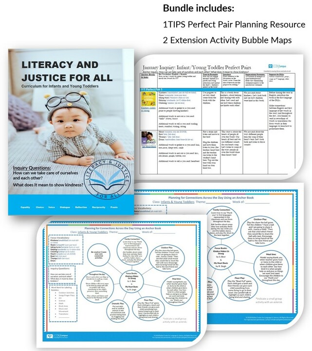 Literacy & Justice Bundle: Kindness (Infants and Young Toddlers)