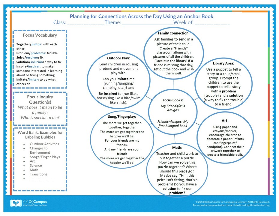 My Friends. Mis Amigos and Friends/Amigos: My First Bilingual Book Bubble Map (Older Toddlers)