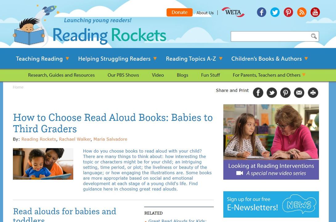 How to Choose a K-3 Read Aloud Book